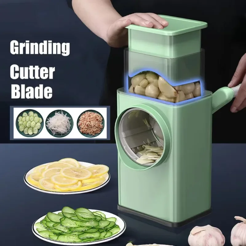 

3 in 1 Stainless Steel Panel Vegetable Cutter Gadget Grater Vegetable Cutter Round Vegetable Cutter Potato