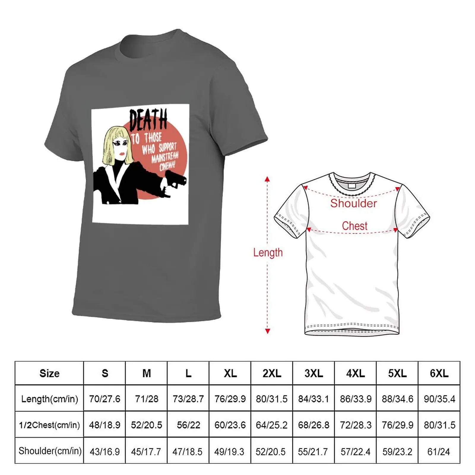 New Cecil B Demented JOHN WATERS T-Shirt plain t-shirt blank t shirts summer top heavyweight t shirts for men