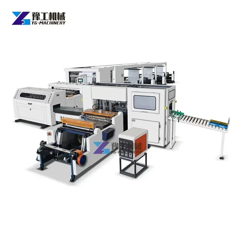 Automatically Paper Processing Roll To Sheet Paper Cutting Machine Reams Packing Machine Small A4 Paper Cutting Machine