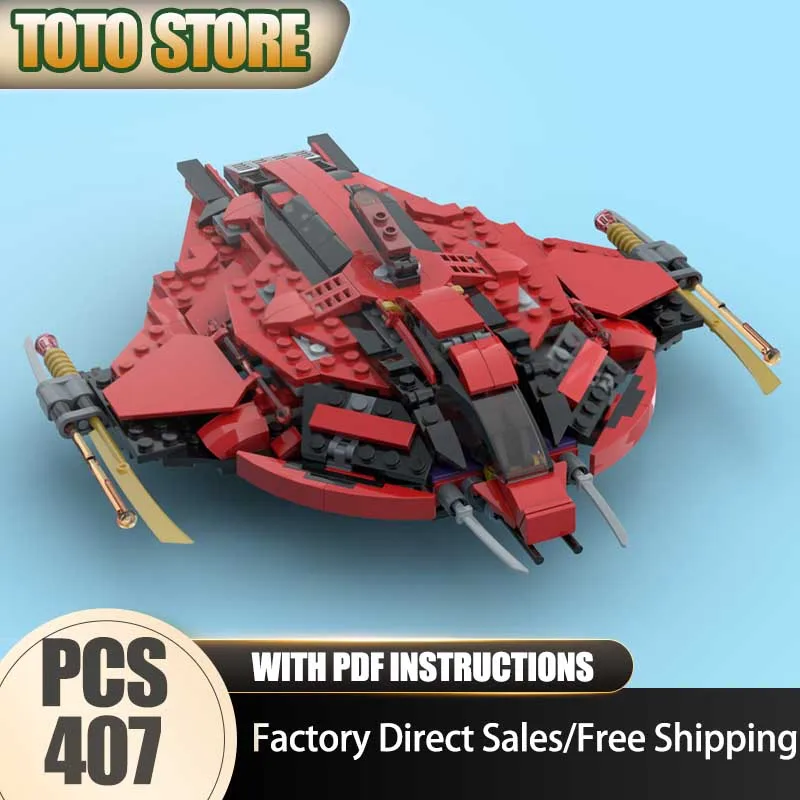 

Star Movie Moc Building Blocks Modular X-Wings Model Technology Brick DIY Assembly Construction Holiday Projector Toy Gifts