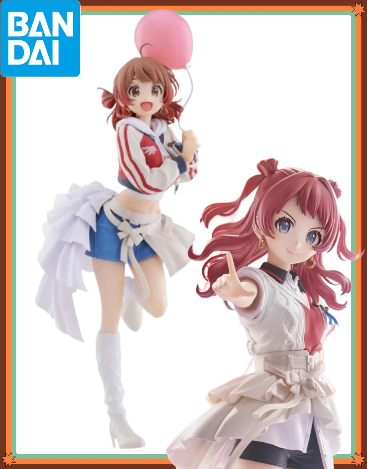 

Bandai BANPRESTO Official Anime Gakuen IDOLM@STER Hanami Ume Hanami Saki ESPRESTO PVC Action Figure Collectible Model Toy Gifts
