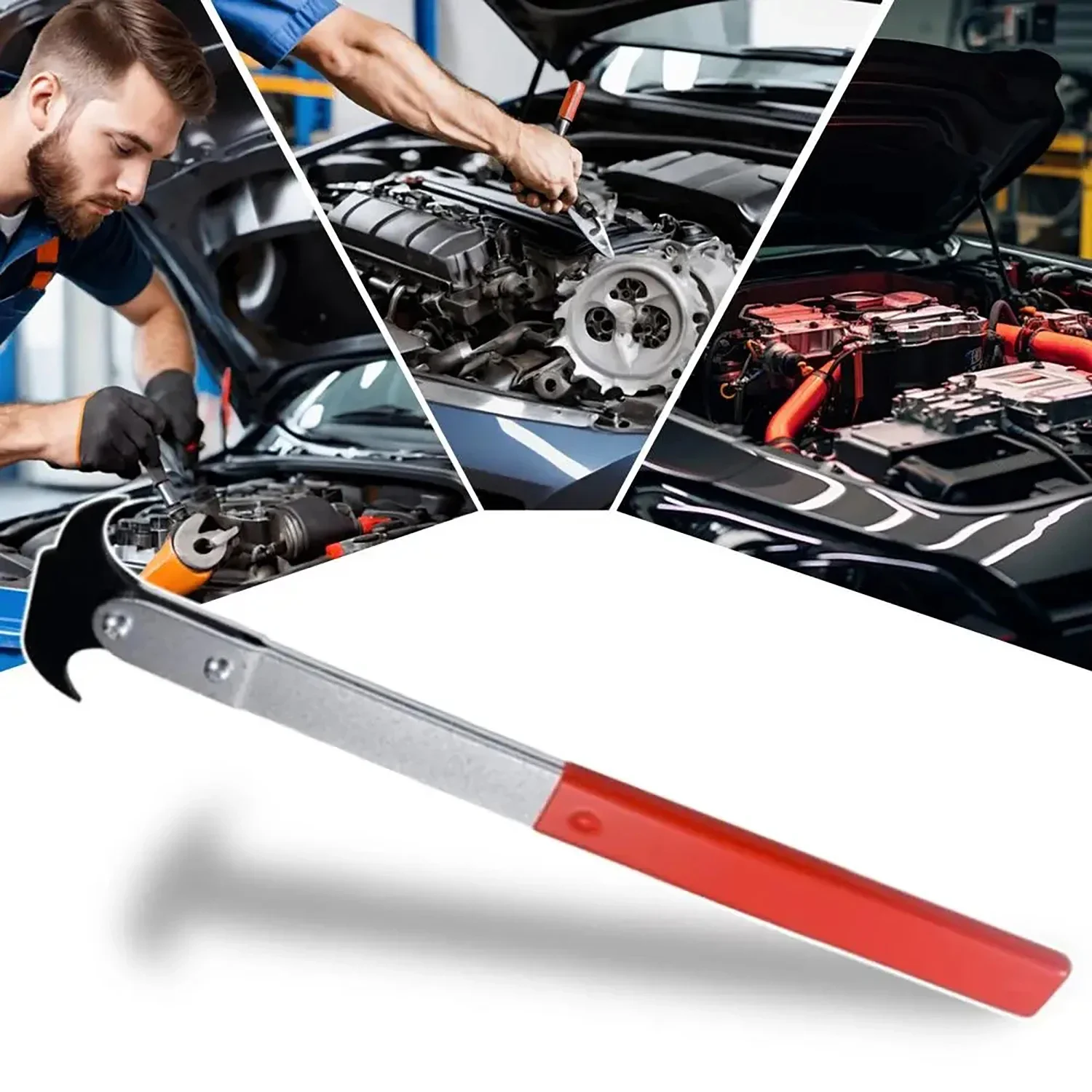 Professional Seal Puller Oil Seal Removal Tool, Heat Treated Steel, Wide Applications for Various Types of Vehicles