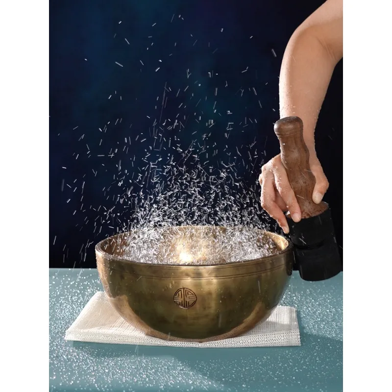 

Thickened full moon , Nepali singing , handmade meditation, copper sound bowl, healing copper singing bowl