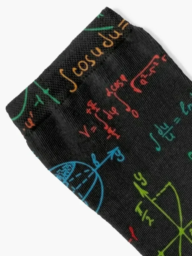 I love mathematics Socks halloween Rugby Women Socks Men's