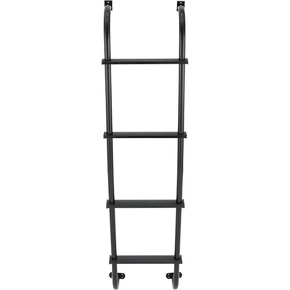 Heavy-Duty 52-Inch RV Ladder for Campers and Cargo Vehicles (Black)