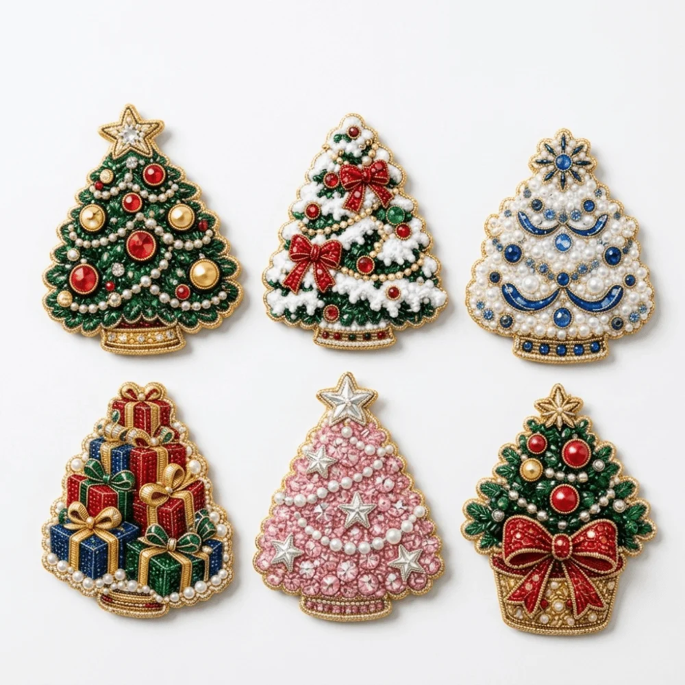 6Pcs Resin DIY Diamond Painting Fridge Magnet Set Leave No Residue Non-Slip Christmas Diamond Painting Lightweight