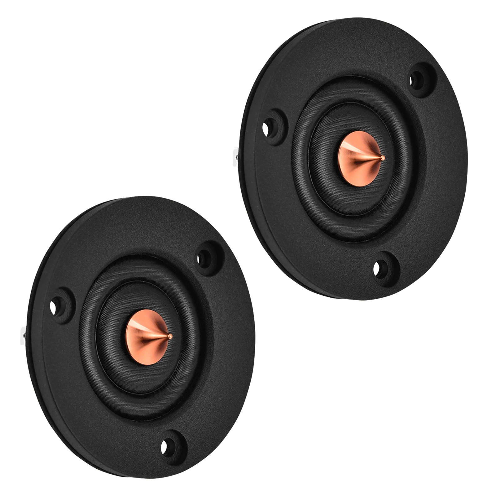 2 Stuks 2 "4Ohm 4Ω 30W Zijdefilm Dome Tweeter Treble Auto Speaker Hoge Prestaties Helder geluid Auto Luidsprekers Voor Auto Audio Systeem