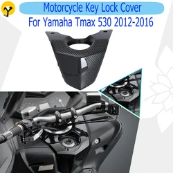 Motorcycle Fuel Gas Tank Key Lock Cover Fairing Side Cover Panel Tail Rear Cowl For Yamaha TMAX530 Tmax 530 2012 2014 2015-2016