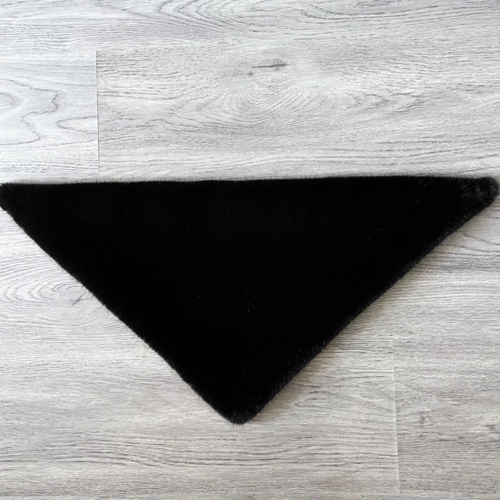 New Faux Fur Faux Fur Scarf Soft Warm And Cozy Neck Warmer Long Wrap Multicolor Triangle Neck Scarf Daily Wear