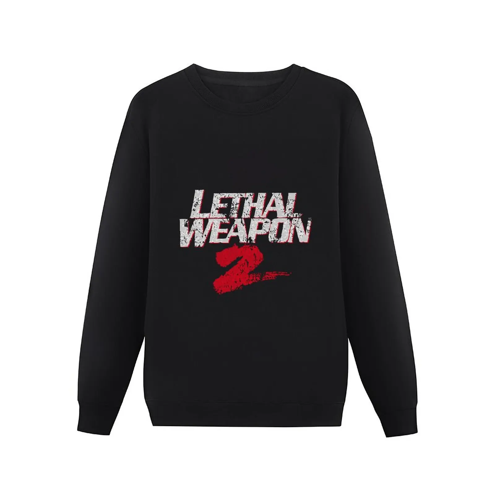 Le.thal_Weapon 2 Titles Pullover Hoodie anime clothes korean autumn clothes male clothes korean style men sweatshirt