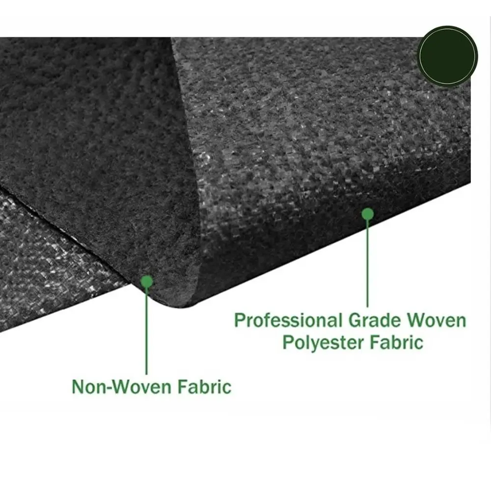 New Reusable Weed Control Fabric Water-permeabl with Holes Lawn Protection Cover Tree Mat