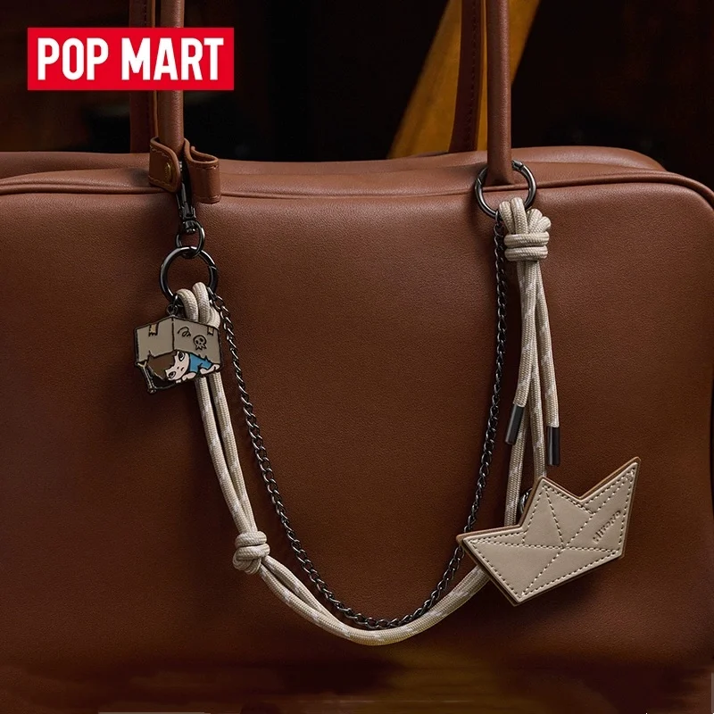 

POPMART Hirono Echo Series кулон слепая коробка Guess сумка оригинальные игрушки куклы фигурки украшения коллекция подарок