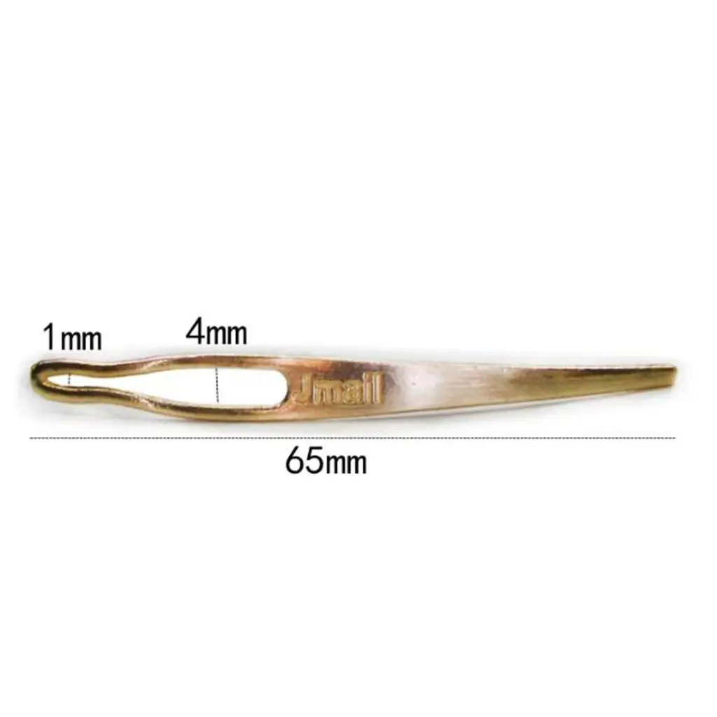 Smooth Polished Metal Braid Crochet Needle Braiding Hair Crochet Hook Interlocking Tool for Repairing Hair Dreadlocks
