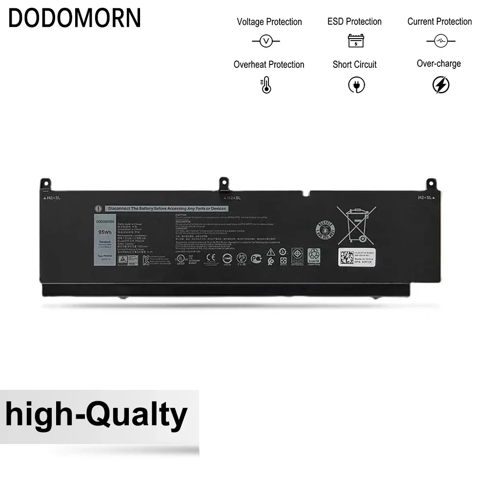 بطارية ، دقة ديل ، من السلسلة C903V CR72X 17C06 447VR 68ND3 J0VNR ، ضمان لمدة سنتين