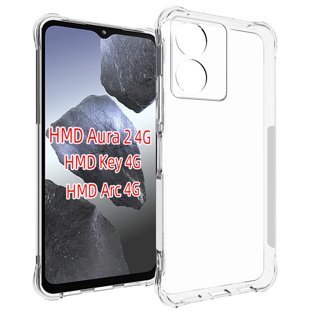 HMD Aura 2 4G Case Air Cushion Shockproof Airbag Silicone Soft TPU Back Cover Case for HMD Key HMDKey TA-1690 Arc HMDArc 4G 2025 - AliExpress 202192403 HMD Aura 2 4G Case Air Cushion Shockproof Airbag Silicone Soft TPU Back Cover Case for HMD Key HMDKey TA-1690 Arc HMDArc 4G 2025 - AliExpress 202192403