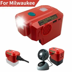 200W Portable Power Supply Inverter Compatible For Milwaukee M&18 18V Battery AC 110V or 220V Modified Sine Wave Power Inverter