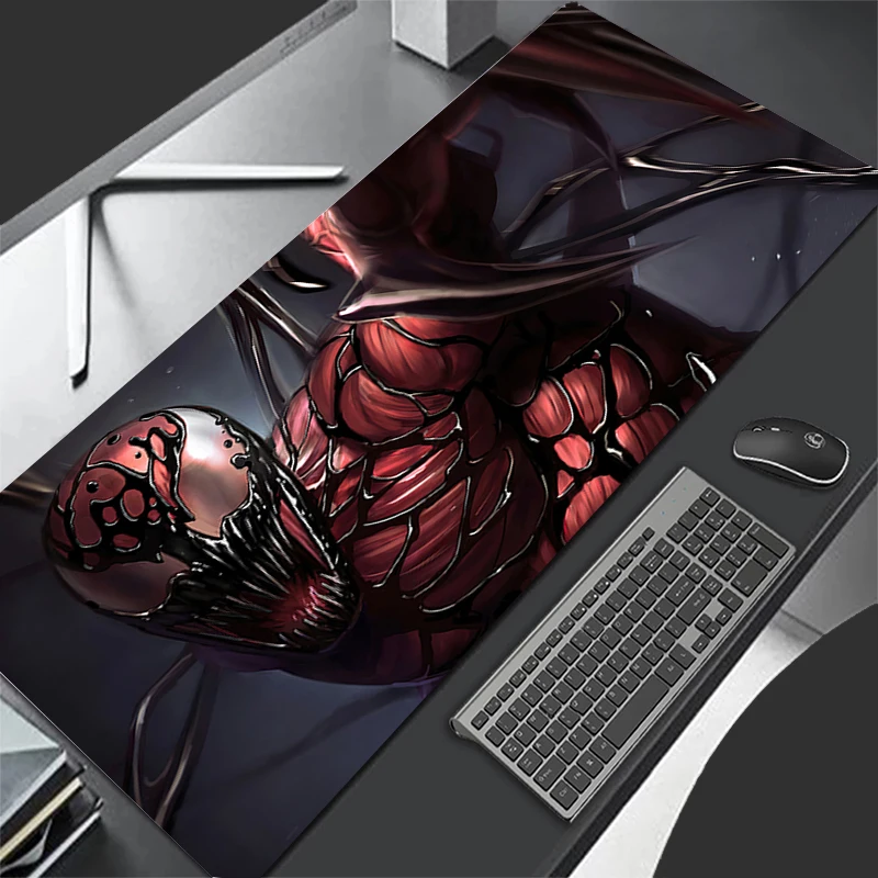 

Gamer Desk Mat Venom XXL Mousepads HD Pc Gift Mouse Pad Office Desk Pads Large Mousepad Non-slip Grande Mouse Mats For Computer