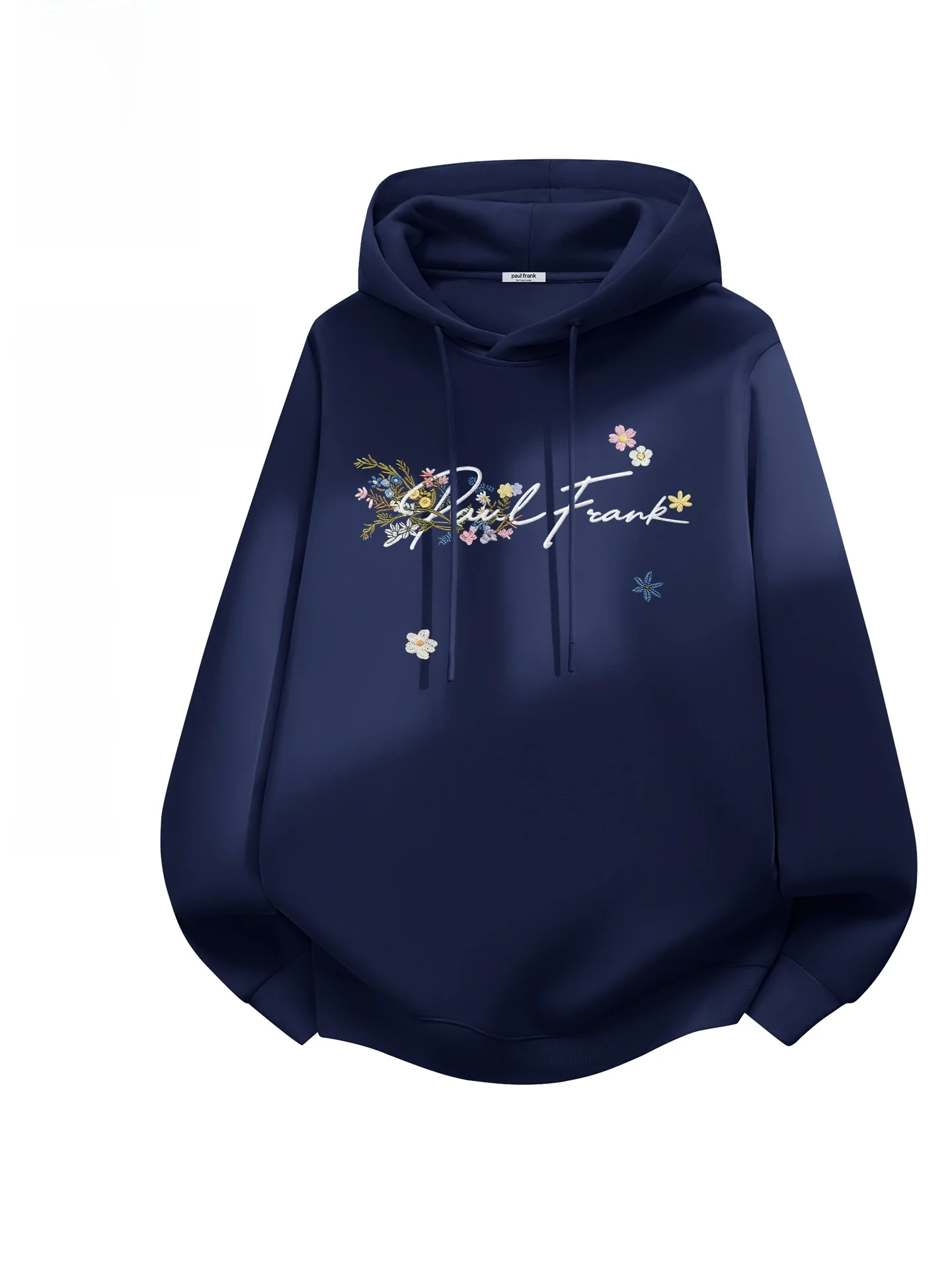 

Плотное худи с цветочным принтом, повседневная верхняя одежда, эластичное, несминаемое, с капюшоном стандартной длины