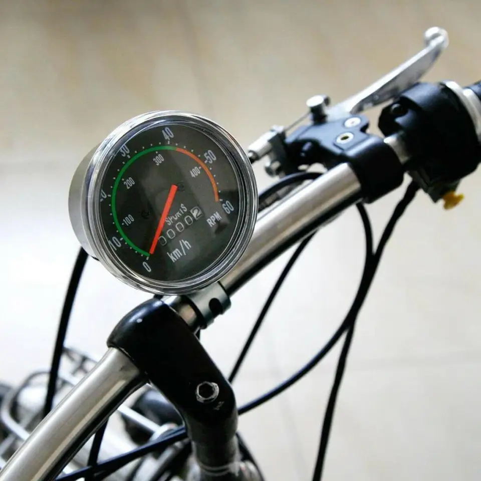 超レトロな自転車のスピードメーター レトロな自転車のスピードメーター！アナログ針のタイプって│わくわく