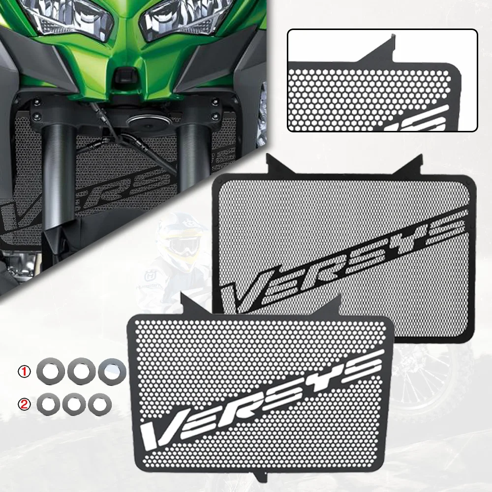 

2024 2025 2026 2027 For KAWASAKI Versys 1000 Versys1000 Motorcycle Accessories Radiator Grille Guard Protector Cover Protective