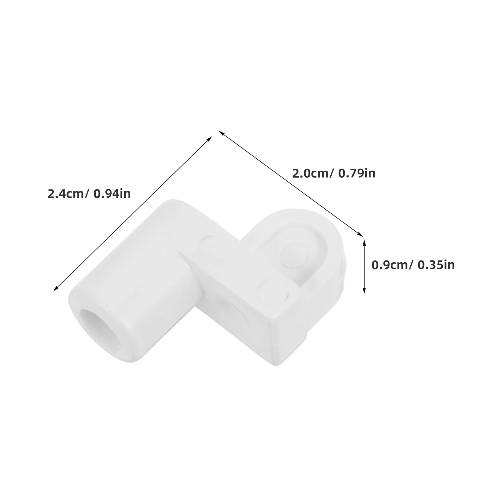 24Pcs Universal Window Screen Clips High Strength White Plastic Fast Installation Secure Mesh Holder Replacement Window Screen