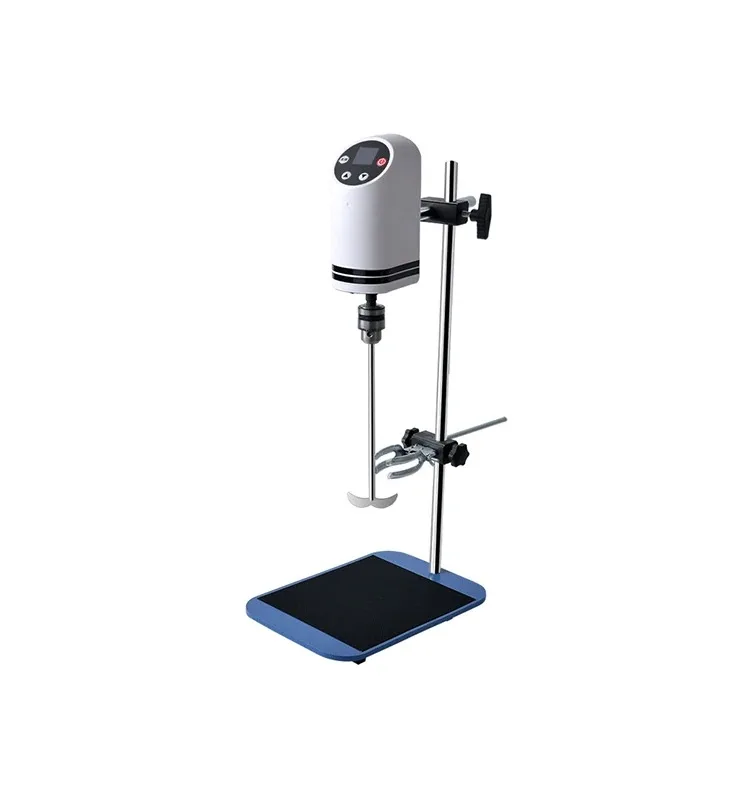 Digital display precision booster electric mixer, laboratory use, set-top cantilever electric