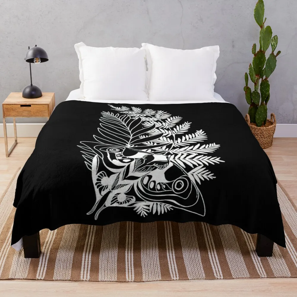 Ellie Tattoo Throw Blanket Luxury Blanket Flannel Blanket Flannel Fabric