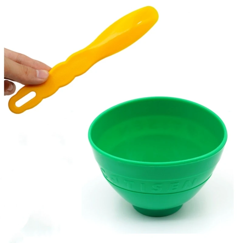 

2 шт./компл., миска для смешивания стоматологической лаборатории с набором палочек, гибкие резиновые миски, пластиковый шпатель, материалы для стоматологической лаборатории