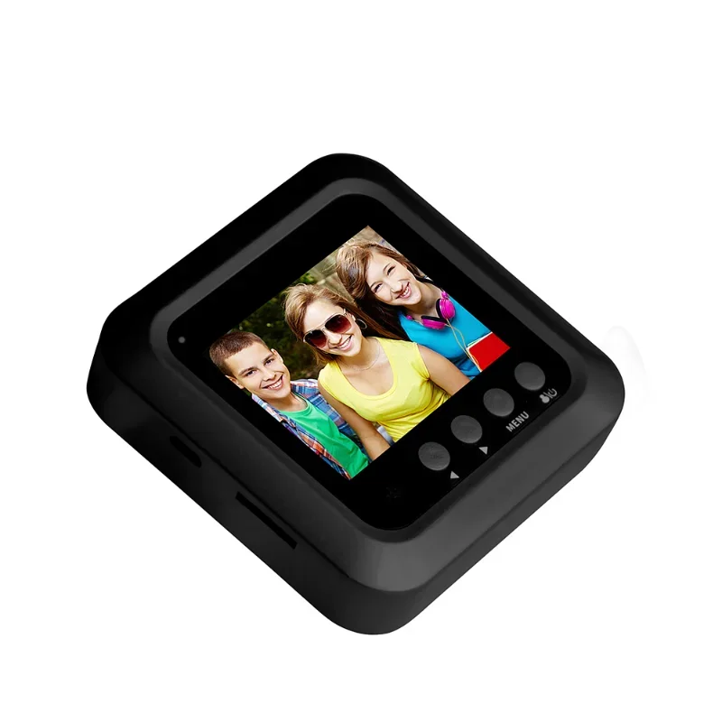 Videocamera per campanello Video peeping 2.4 pollici 145 gradi campanello grandangolare super grandangolare campanello visivo telecamera per esterni domestica intelligente