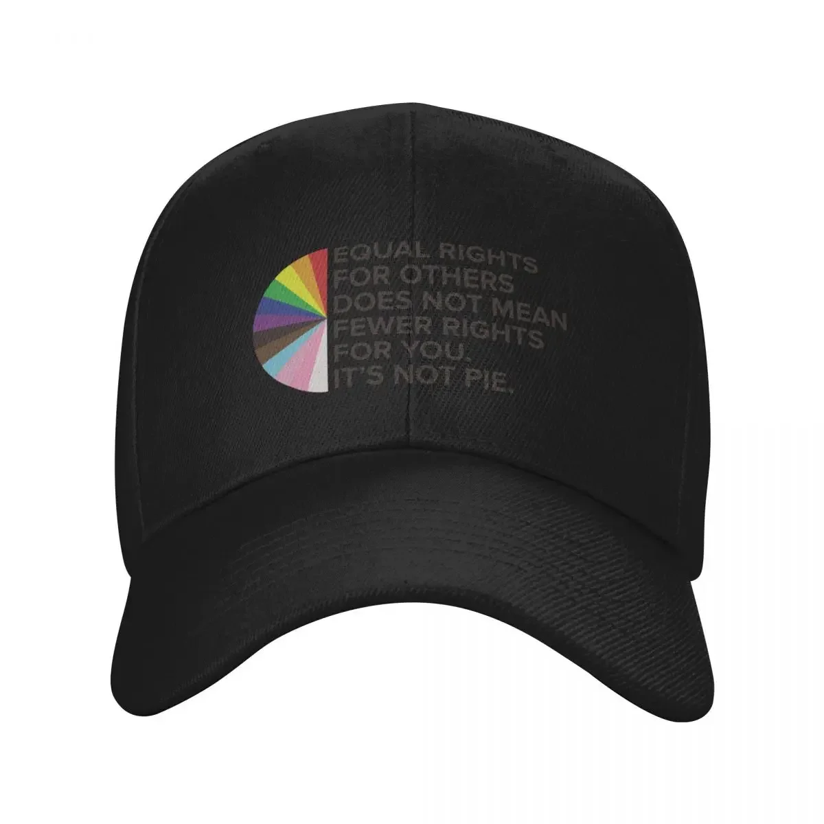 Equal Rights LGBTQIA+ Pride Awareness Inclusivity Ally Baseball Cap |-F-| Brand Man cap Kids Hat Beach For Women Men's