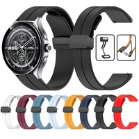 Silicone Strap For Xiaomi Watch 2 Pro Replacement Bracelet For Mi Watch Color 2/Watch S1 Active/S2 42mm 46mm Watch Band Correa