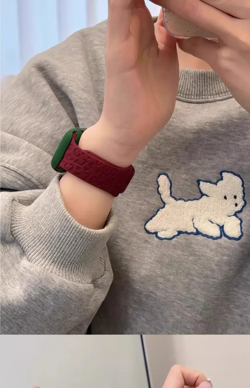 Custodia + cinturino in Silicone per Apple Watch 9 8 7 6 SE 5 4 3 Seires cinturino donna uomo per i Watch 44mm 40mm 41mm 45mm 38mm 42mm