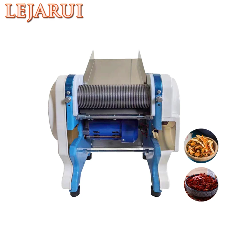 Dry Chili Pepper Cutting Machine 220V Electric Tea Leaves Cutting Machine Lotus Leaves Cutter Slicer Machine