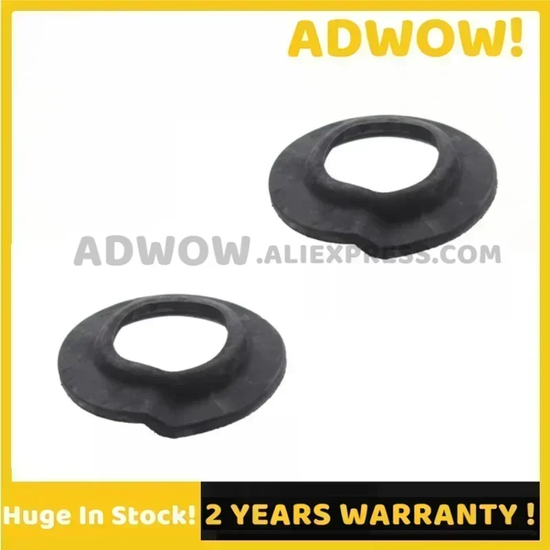 2PCS Rear Suspension Spring Lower Pad Rubber MR418047 For Mitsubishi Montero Pajero 3 4 MK3 MK4 V60 V80 V73 V77 V78 V93 V97 V98