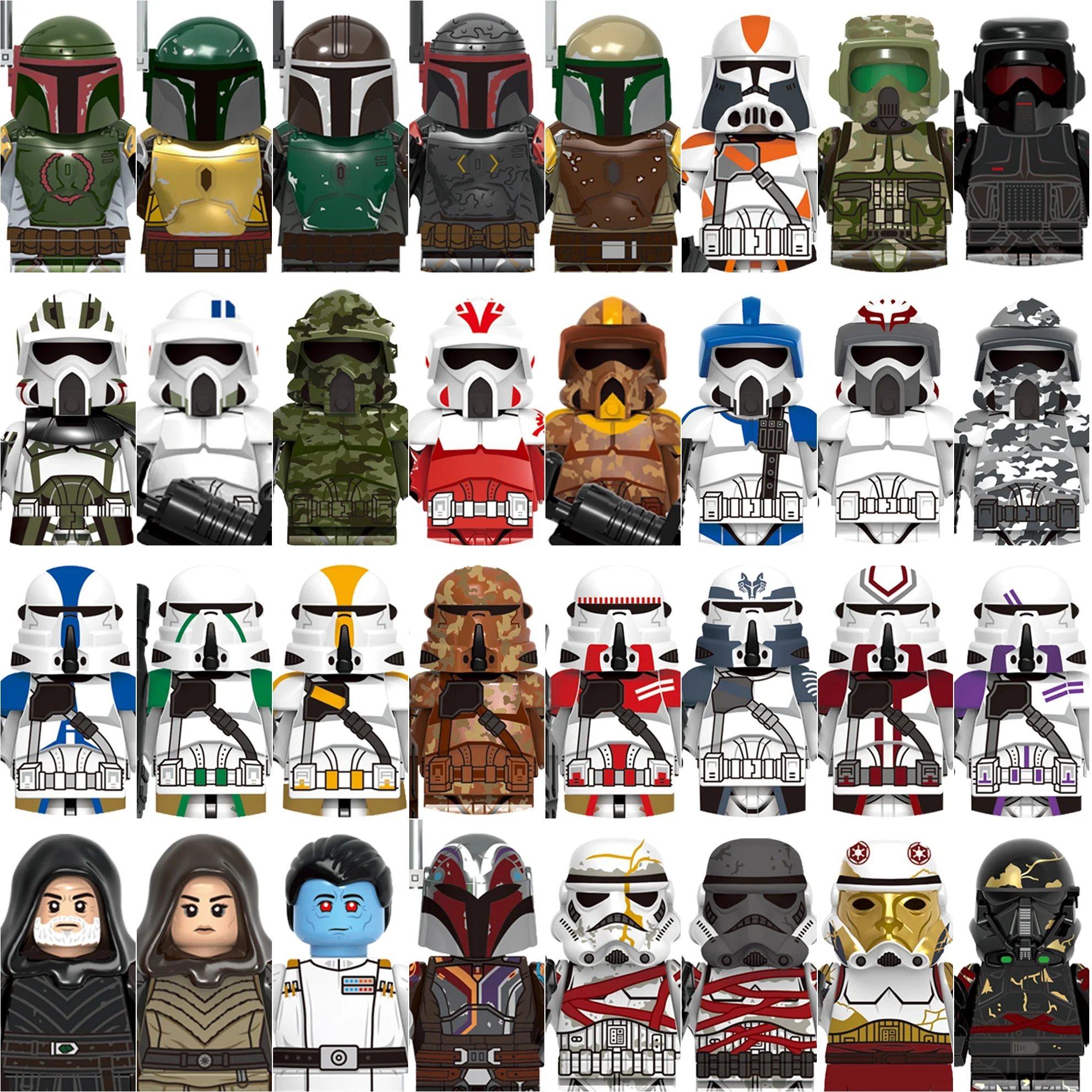 

Star Wars brick toys Anakin Skywalker children's mini building block dolls humanoid toy gifts