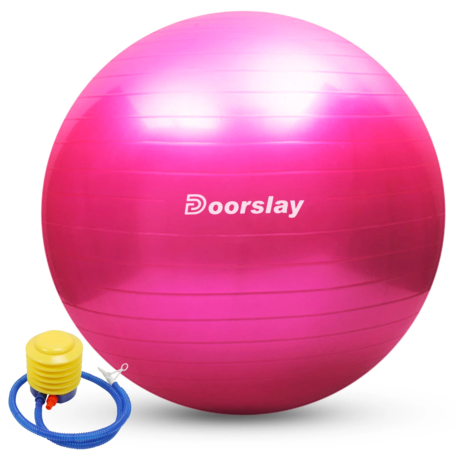 

55cm Pilates Ball Explosion-proof Yoga Core Ball Indoor Balance Exercise Gym Ball for Fitness Pilates Equipment 65cm/75cm