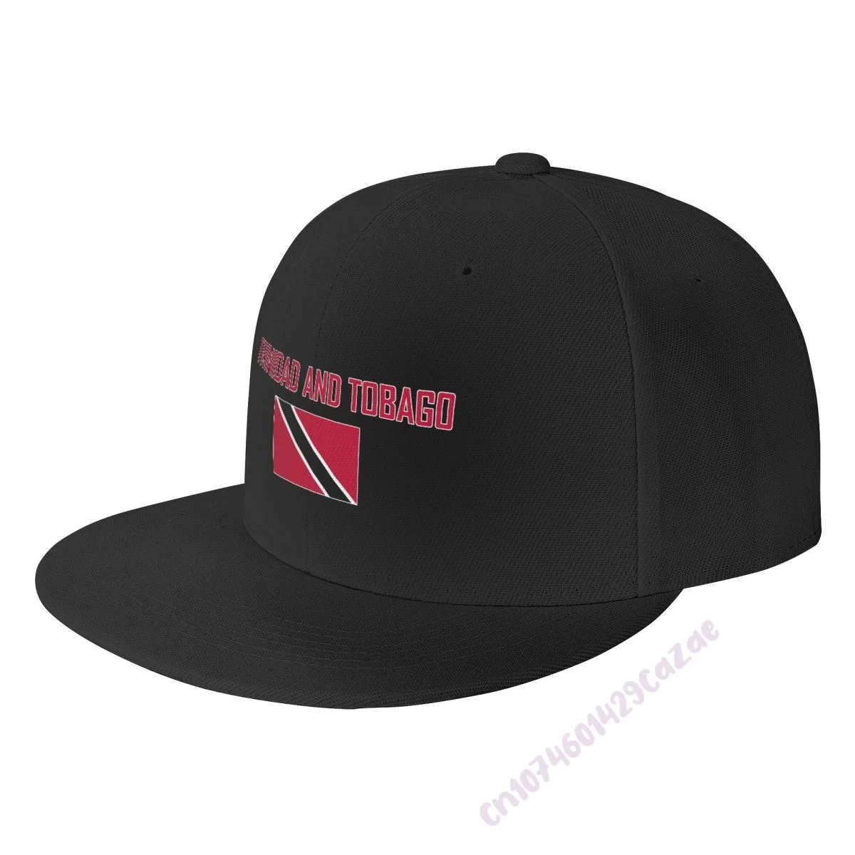 

TRINIDAD AND TOBAGO Flag Flat Brim Baseball Cap Breathable Adjustable Men Women Outdoor Hip Hop Hat For Gift