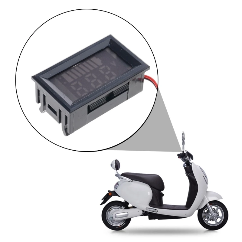 Voltmeter Digital Battery Capacity Tester 12V-72V for Ho