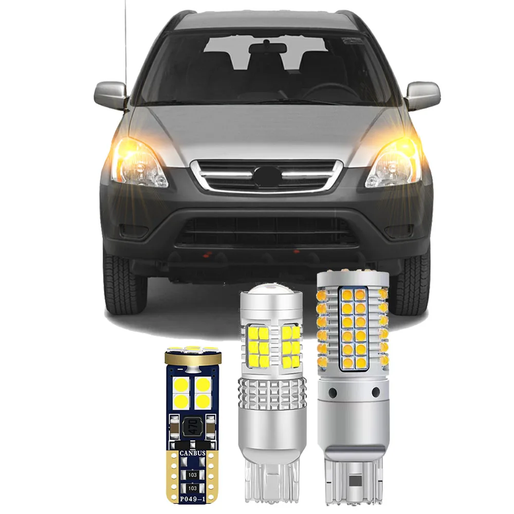 

LED Bulb For HONDA CRV CR-V 2002 2003 2004 2005 LED Car Exterior Turn Signal Backup Bulb CANBUS