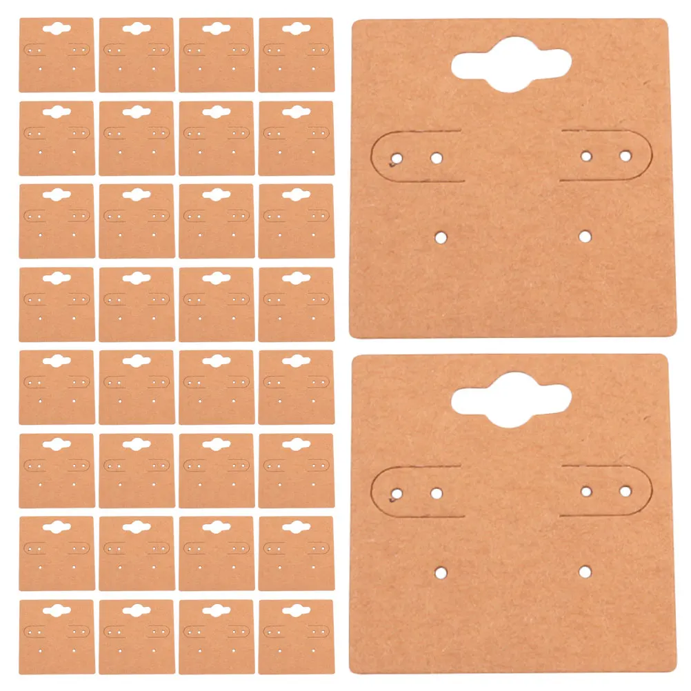 

100Pcs Earring Card Holder Paper Display Cards for Jewelry Packaging Earring Display for Selling Small Business