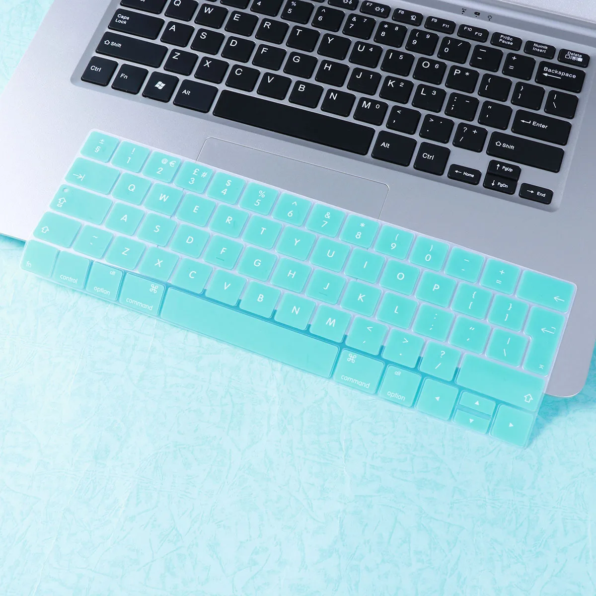 

Чехол для клавиатуры Rainbow, защита иностранного языка для Pro 13 15, ультратонкая мягкая силиконовая защитная клавиатура