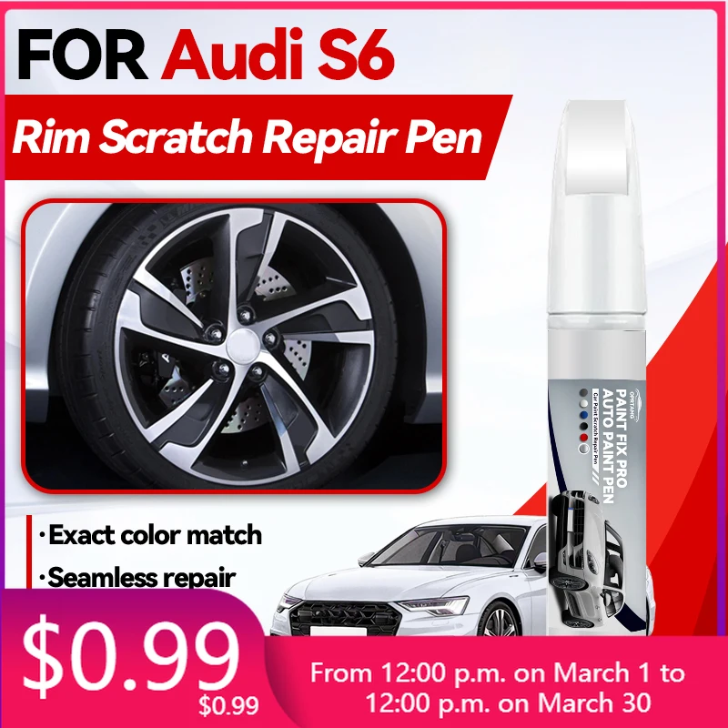 

Автомобильные аксессуары для Audi S6 1996-2026: Карандаш для ремонта лакокрасочного покрытия, средство для удаления царапин, DIY аксессуары для авто
