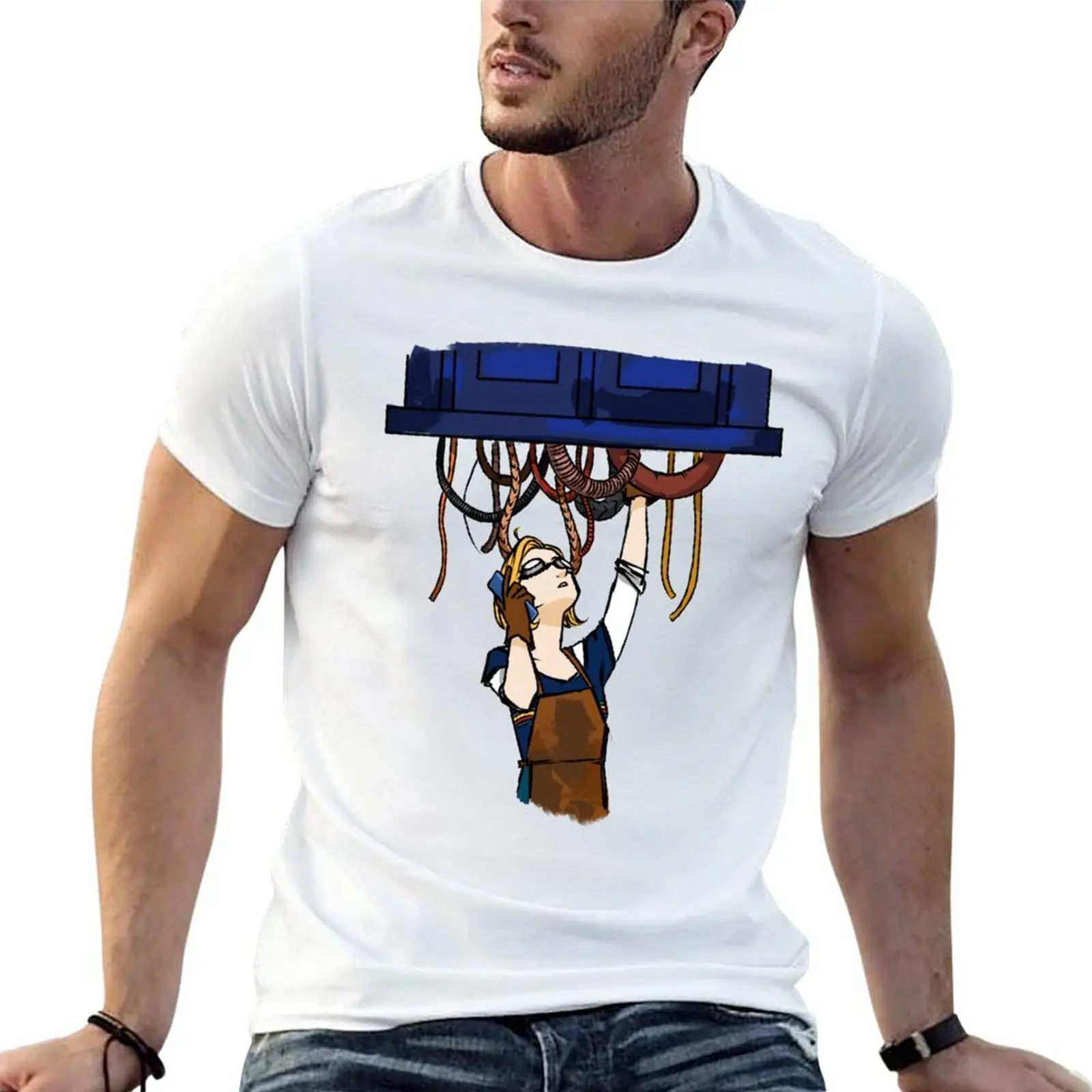 Repairs T-Shirt Plus Size Loose Short Sleeve Top