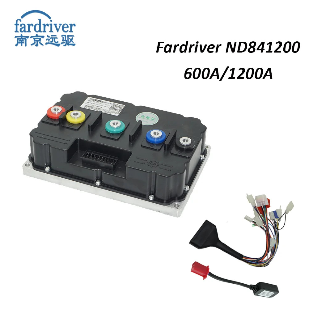 

FarDriver ND841200 Controller 600A Sine Wave Programmable For Electric Motorcycle Scooter BLDC 8-12kW Motors