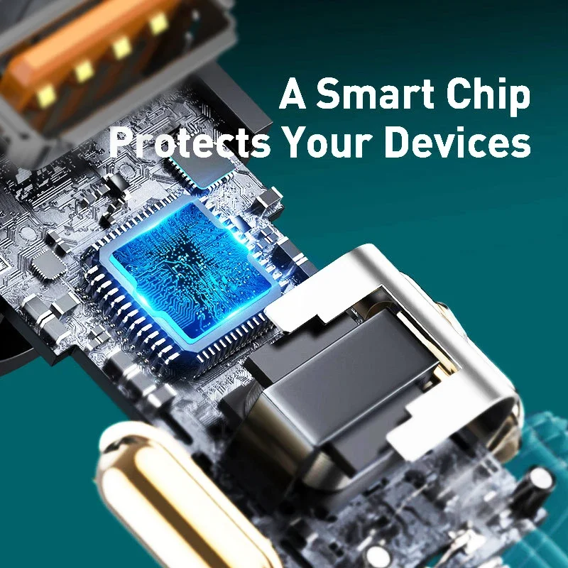 Baseus 120W Fast Car Charger QC 3.0 PD 3.0 USB Phone Car Charger For iPhone 16 15 14 13 Pro Samsung Xiaomi Mobile Phone Charger - náhled 4