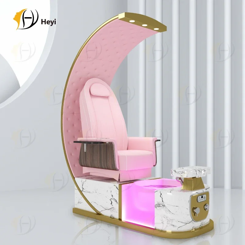 luxury modern throne professional high back foot spa massage manicure pedicure chairs for nail salon