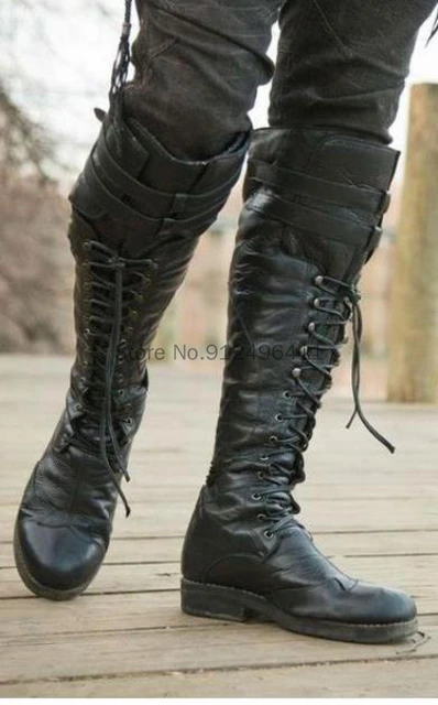 Mens medieval boots deals