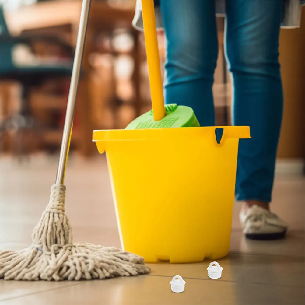 

2Pcs Mop Bucket Drain Plug Rubber Sealing Stopper 20Mm Replacement Outlet Cap for Spin Flat Mop Bathroom Kitchen Tub