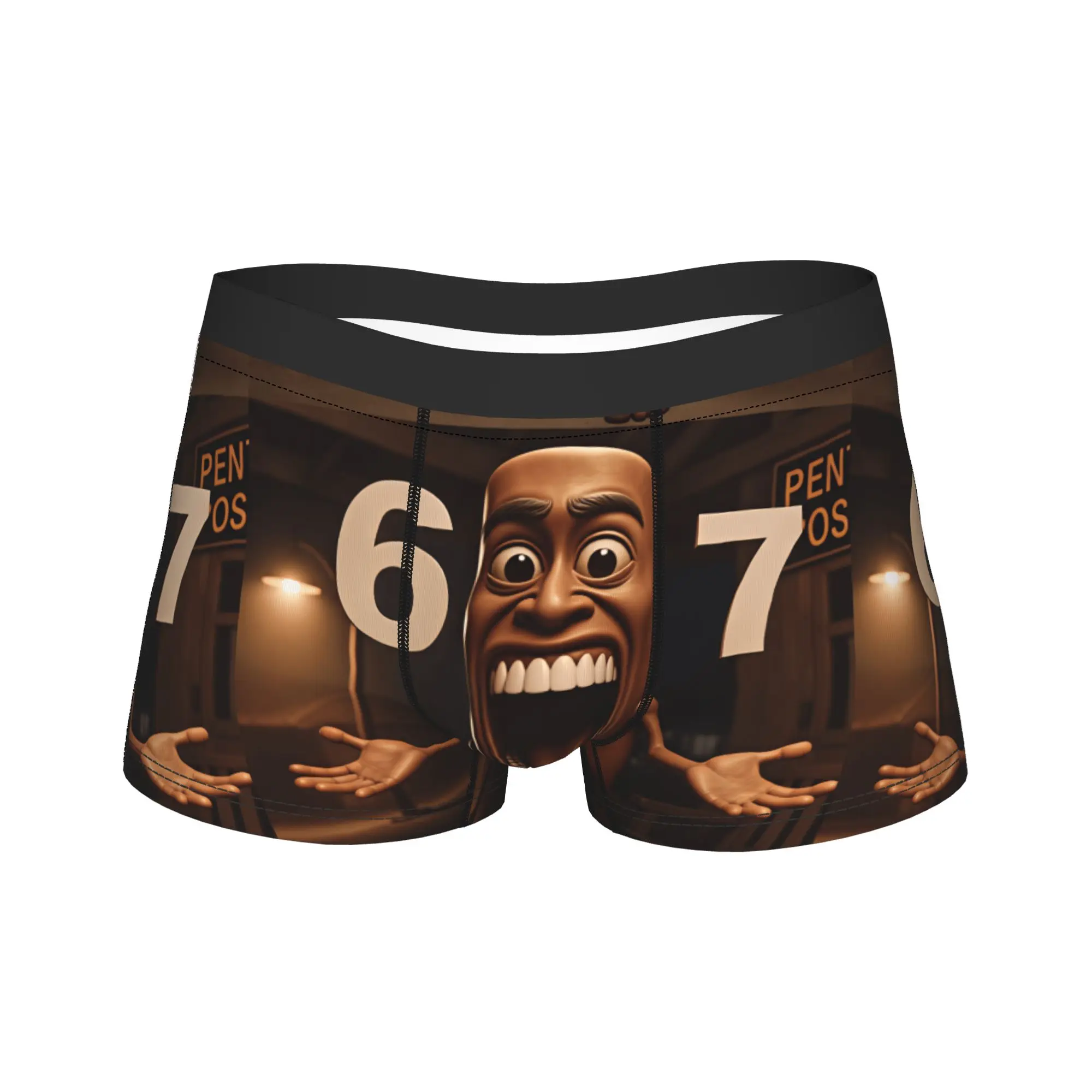

Tung Tung Sahur Italian 67 Underwear Comfortable Panties Printing Shorts Briefs For Men 3D Pouch Large Size Boxershorts