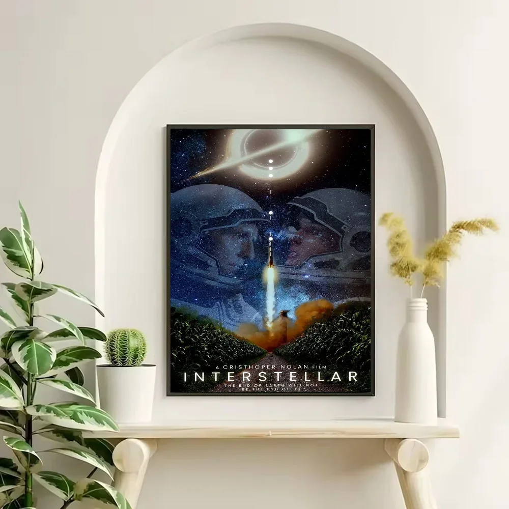 الكلاسيكية الساخنة الفيلم بين النجوم ملصق فني ديكور المنزل جدار الفن جدارية غرفة ديكور